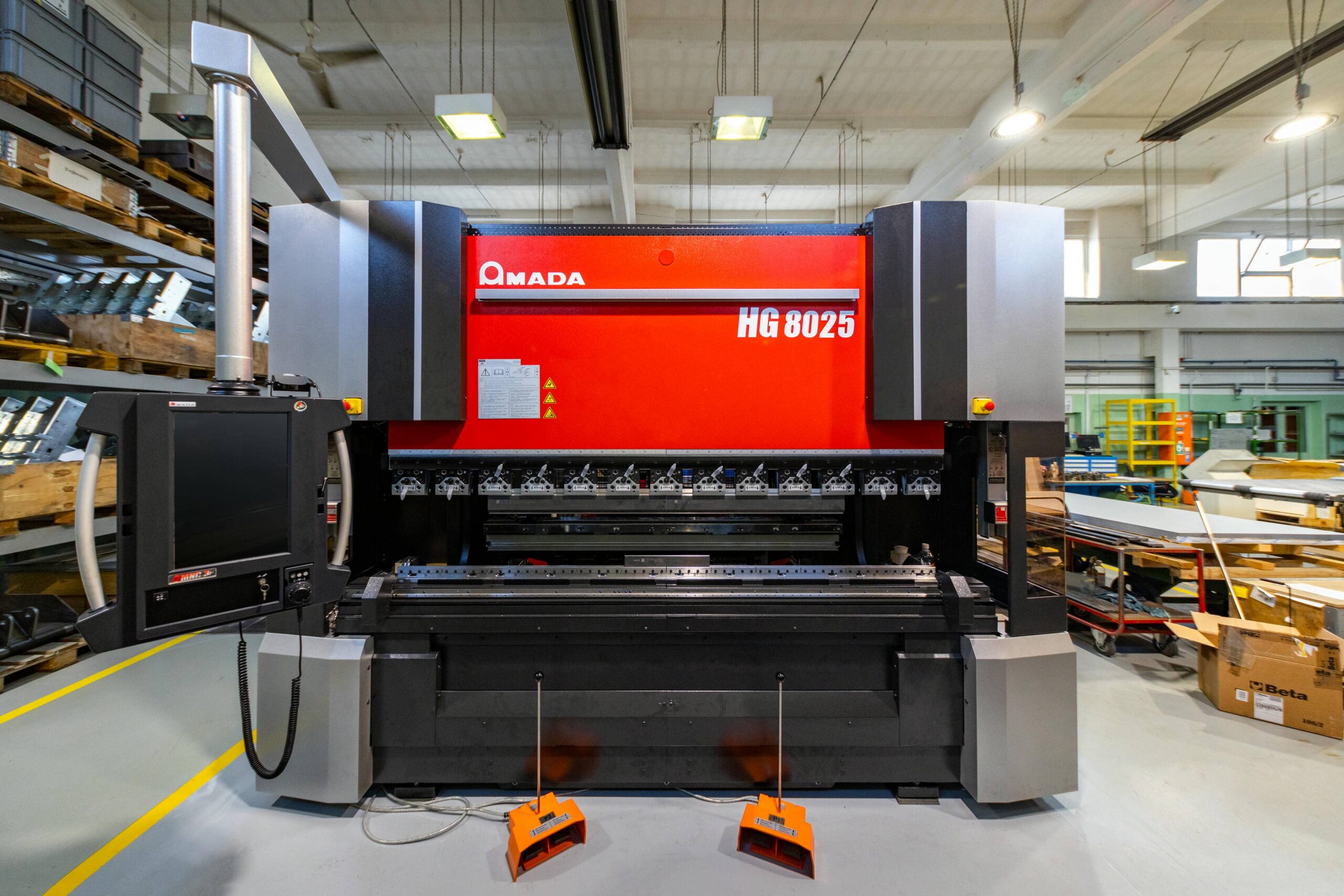 Our two new AMADA HG bending machines have arrived | Mediagnost